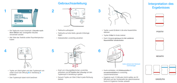 LEPU Antigen Schnelltest  (Laientest) - 450 Stück  / Verfügbar ab KW18